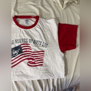 Boys Lie United States of Boys Lie Boyfriend Tee